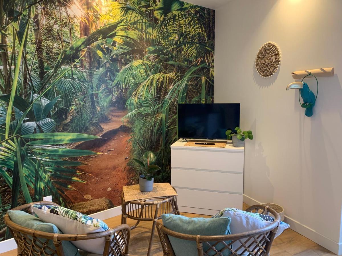 Le Petit Bali - Studio - Wifi - Parking - Coeur De Ville Pont-l'Abbe Exterior foto